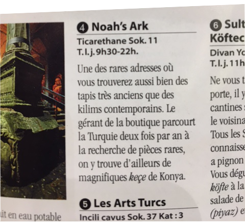 Un Grand Week-end Noah's Ark cutting